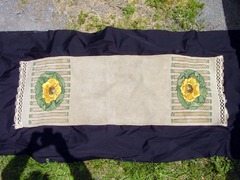 Vintage Arts and Crafts Table Runner